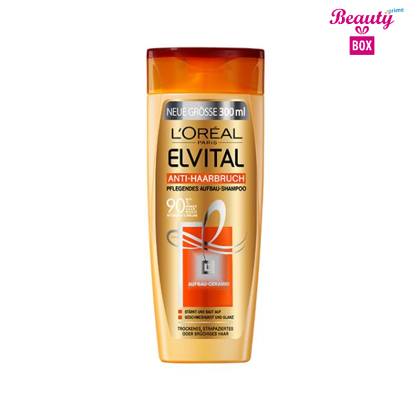 Loreal Elvital Anti Haarbruch Shampoo 300ml Beauty Box