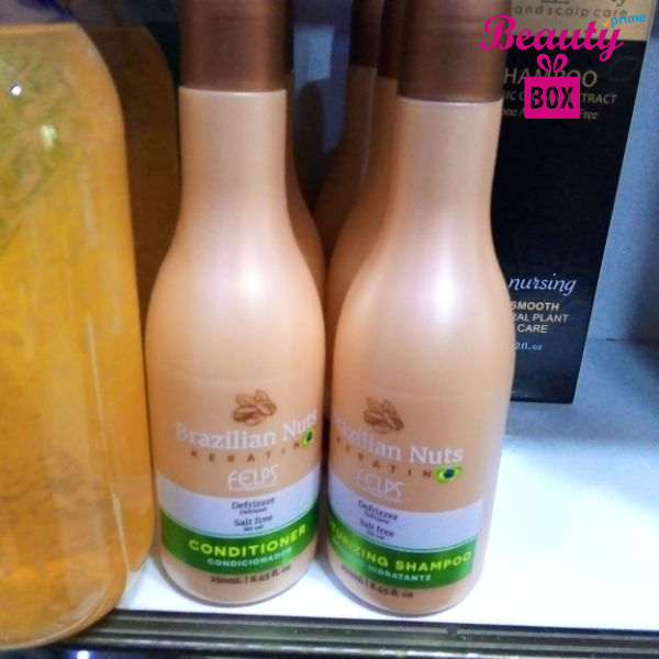 Felps Brazilian Nuts Keratin Shampoo + Conditioner Combo Pack 250Ml